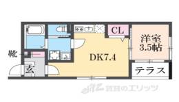 グレイス伏見稲荷間取り図面