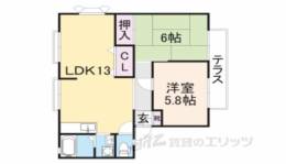 ルミエールＢ間取り図面