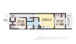 クリエオーレ春日元町間取り図面