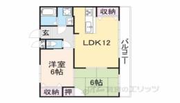 ラ・ヴィスタ篠尾間取り図面