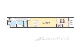 ＬａＦｉｔｅＳＨＩＭＯＧＡＭＯ間取り図面