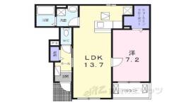 モン　ソレイユ１間取り図面