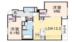 ルナピアッツァ参番館間取り図面