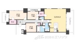 ライオンズ大津中央間取り図面