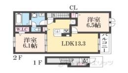 カーサコスモ間取り図面