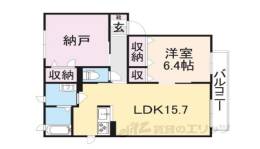 シャーメゾン明徳１番館間取り図面