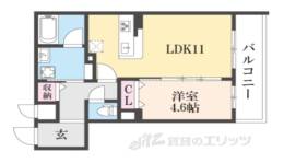 グランドール京都間取り図面