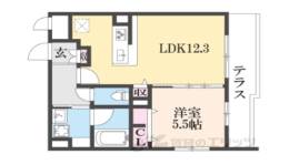グランドール京都間取り図面