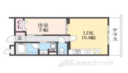 シュピア・メゾン油小路間取り図面