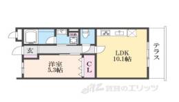 シュピア・メゾン油小路間取り図面