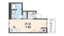 コンフォート円町間取り図面