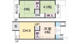 貸家間取り図面