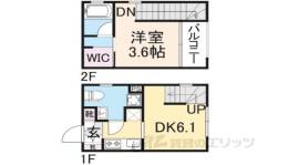 グレース京都二条間取り図面