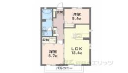 アミ―筒井Ｂ間取り図面