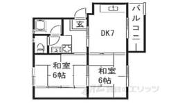 西大和片岡台団地２５号棟間取り図面