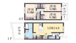 貸家間取り図面