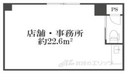 西院西寿町32-1店舗間取り図面