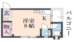 サザンクロス萱島南間取り図面