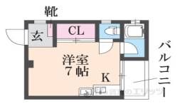 サザンクロス萱島南間取り図面