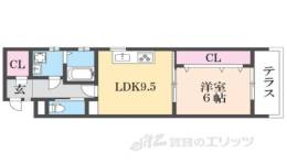 バートンハウス西大寺北町間取り図面
