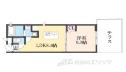 プルミエール鹿王院間取り図面