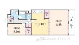 ルネ大津1号棟間取り図面