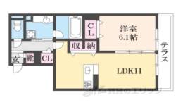 クレリアA棟間取り図面