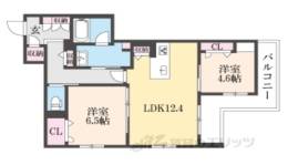 シャーメゾンエクセル間取り図面