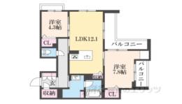 シャーメゾンエクセル間取り図面