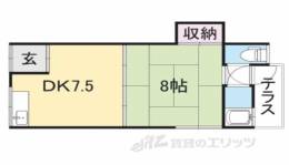 羊燈館＆むっちゃんメゾン御殿山間取り図面