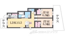 SHAMAISON GRASS間取り図面
