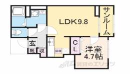 ボヌール２間取り図面