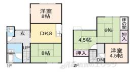 貸家間取り図面