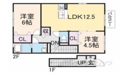 コーポソレイユ間取り図面