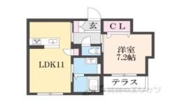 シャーメゾン　リバー間取り図面
