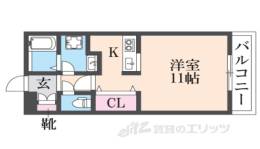 ティアラコート東香里間取り図面