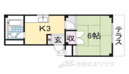 第２パークサイドハイツ間取り図面