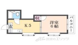 ロータリーマンション萱島間取り図面