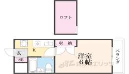 シティパレス佐保川Ｐ６間取り図面