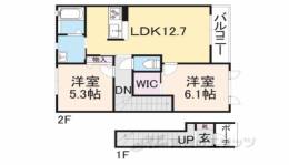 ヴィラコートＢ間取り図面