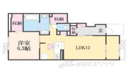プレッソ・ロート５間取り図面
