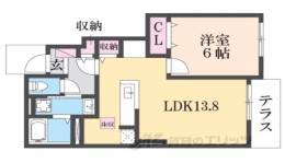 ウインドヒル神南１間取り図面