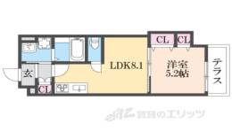 クリエオーレ若葉町間取り図面