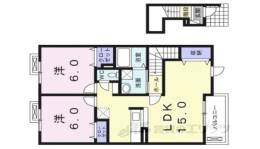 クレールヴィラ間取り図面