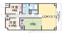 アマデウスⅦB棟間取り図面