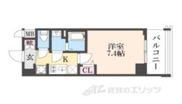 ソルテラス四条堀川間取り図面
