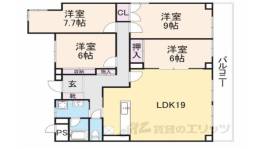 アマデウスⅦ　A棟間取り図面