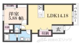 シティパル栗東間取り図面