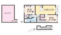 シティパル栗東間取り図面