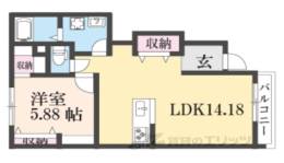 シティパル栗東間取り図面